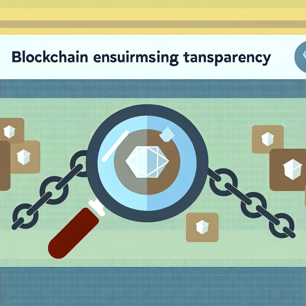 How Blockchain Ensures Transparency 2 How Blockchain Ensures Transparency