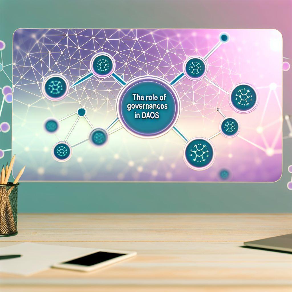 The Role of Governance Tokens in DAOs